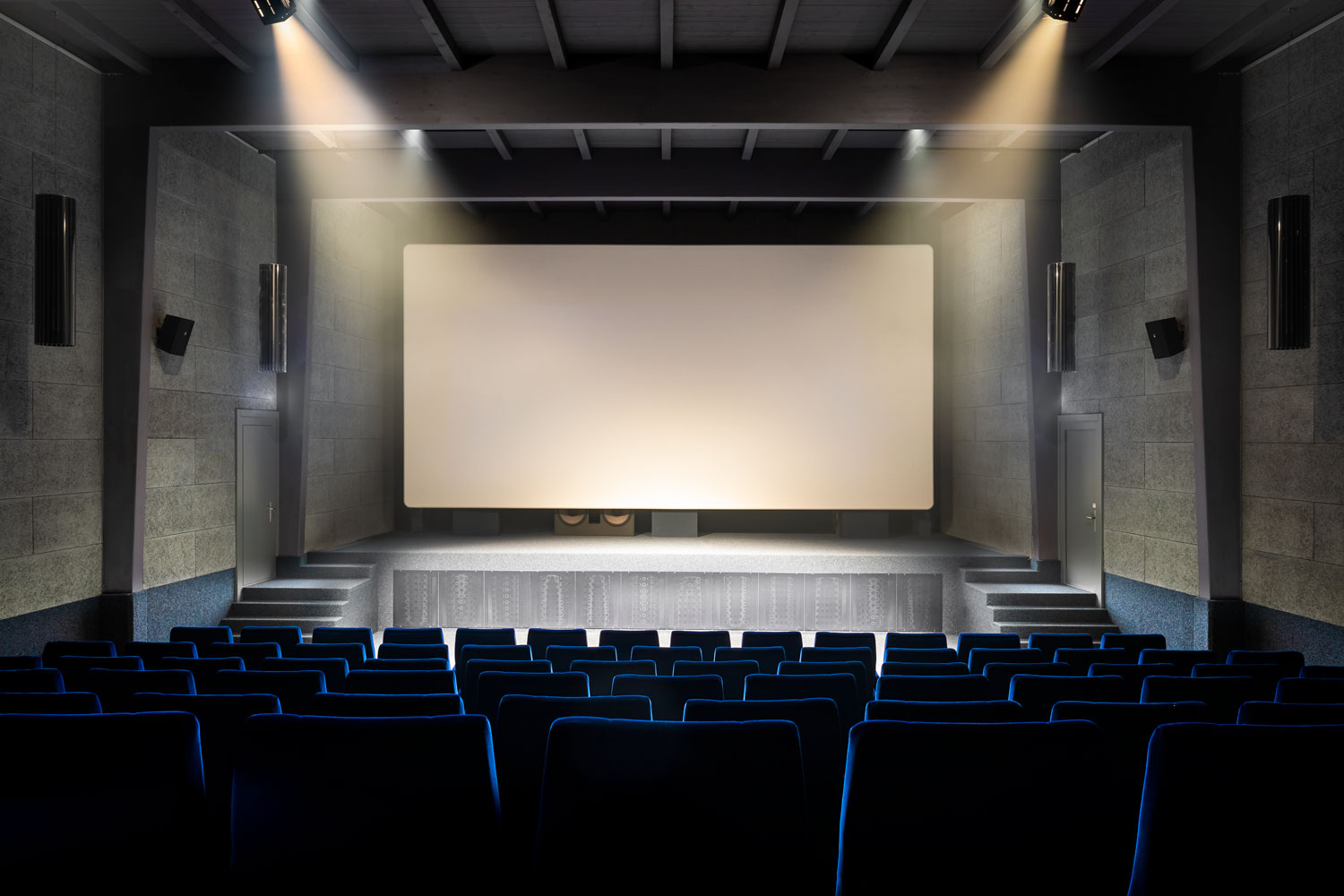 Kino mieten mit Theaterbeleuchtung